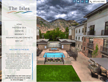 Tablet Screenshot of islesliving.com